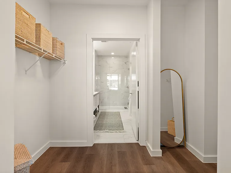 One Rangers Way walk in closet in Arlington, Texas