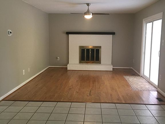 Open Concept View Kitchen To Family Room