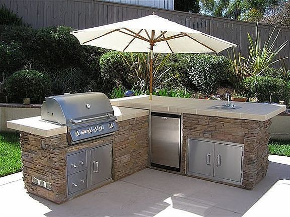 New BBQ/Kitchen