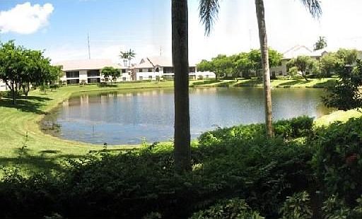 Lake views from living room