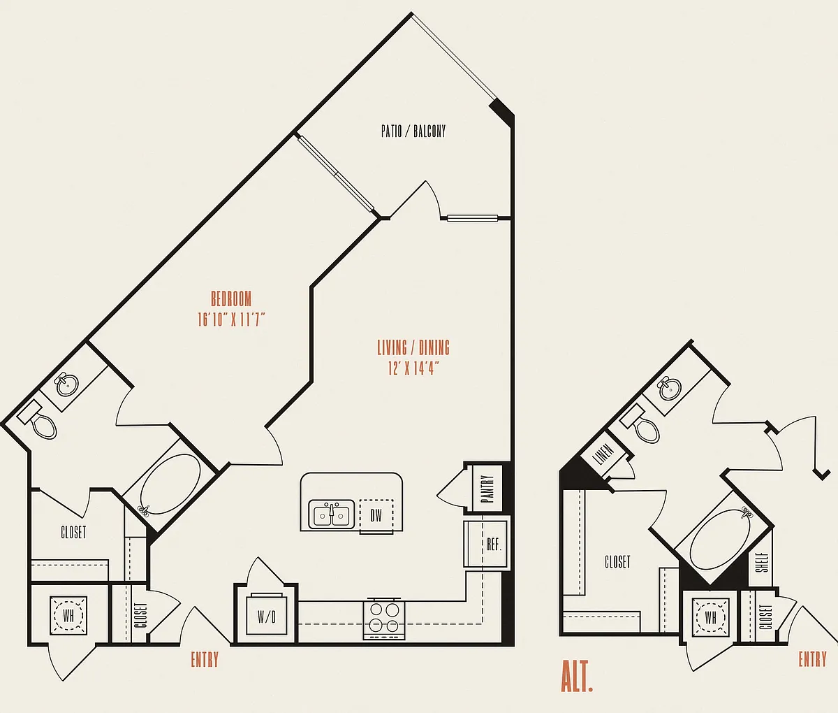 Floor plan A1C