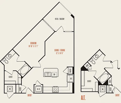 Floor plan A1C