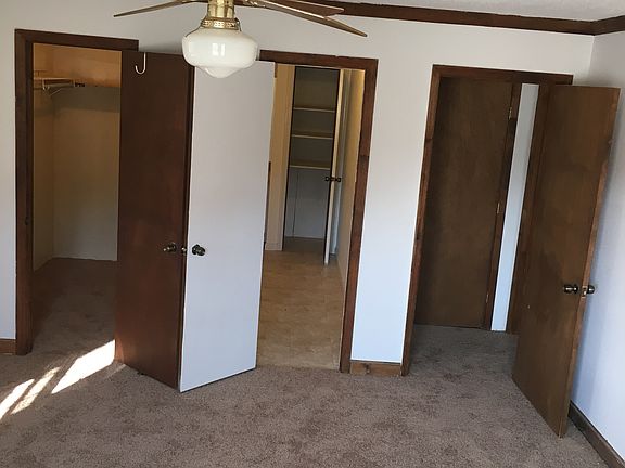 Master bedroom, closet, and bathroom