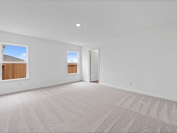 The master bedroom is the perfect retreat for the end of each day.