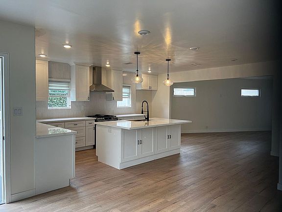 Kitchen to living room view