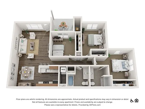 Floor plan 3A - 3X2