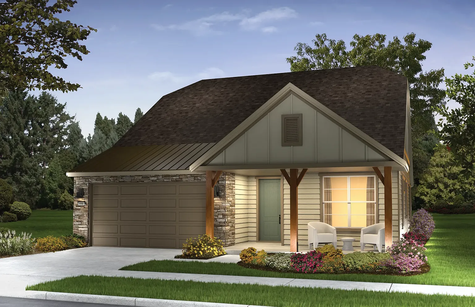 Aspen II Plan, Trilogy at Lake Frederick photo 1