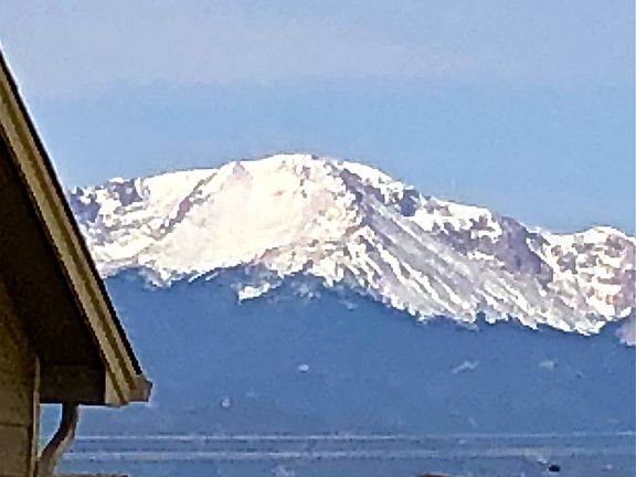 View of Pikes Peak From Rear