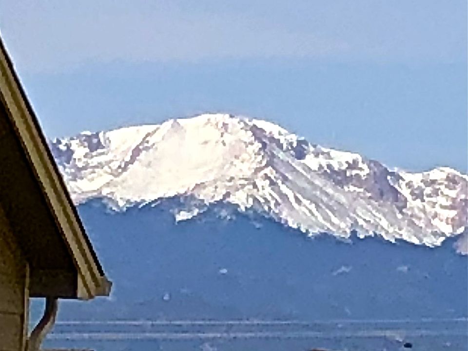 View of Pikes Peak From Rear