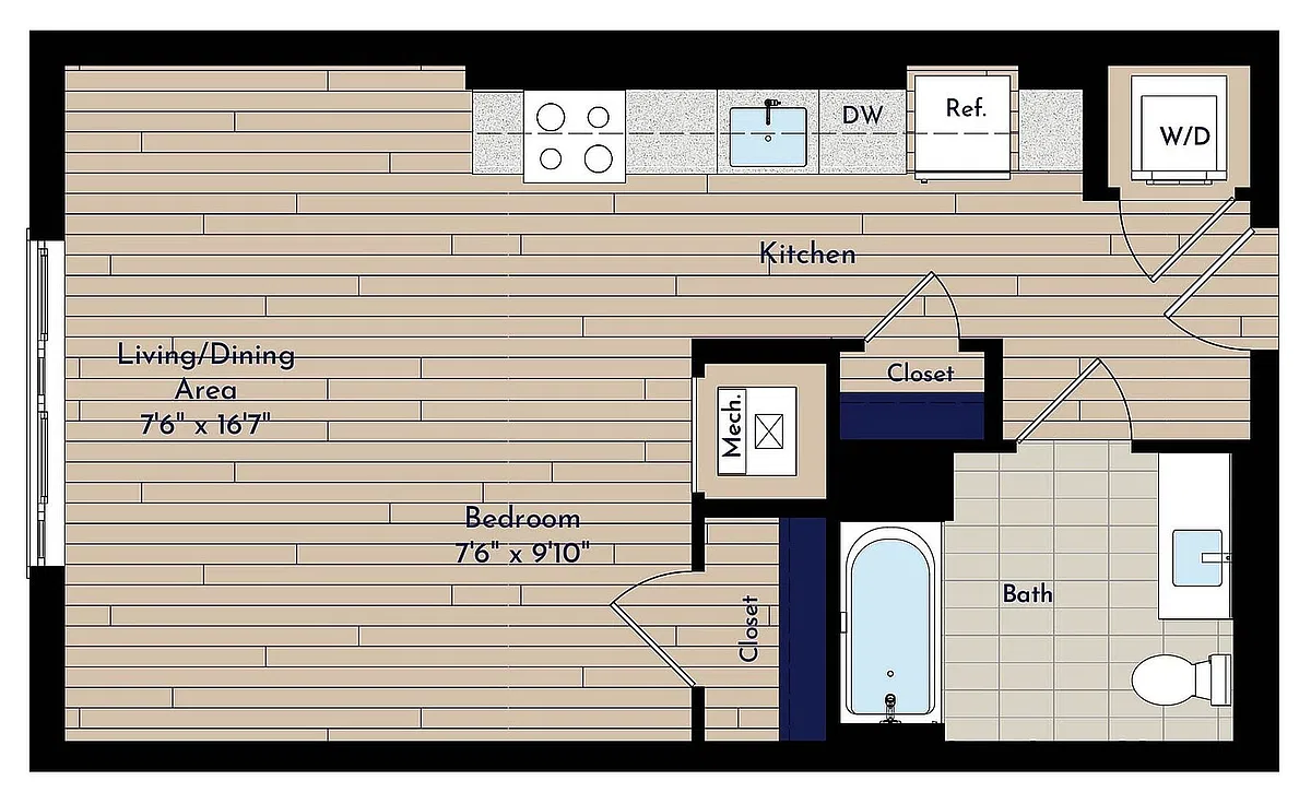 Floor plan B ST-A