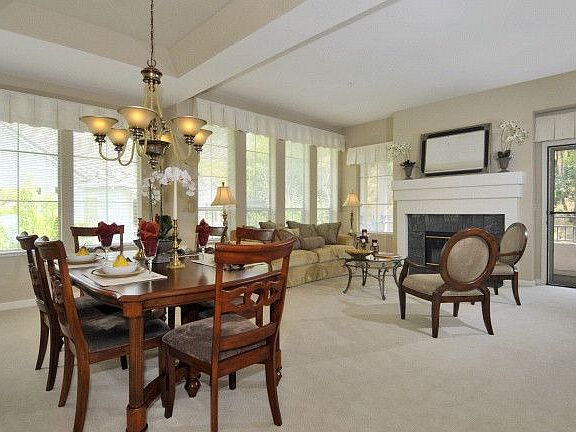 Volume Ceilings and Spacious Living Room