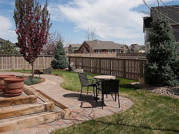 Back patio with views
