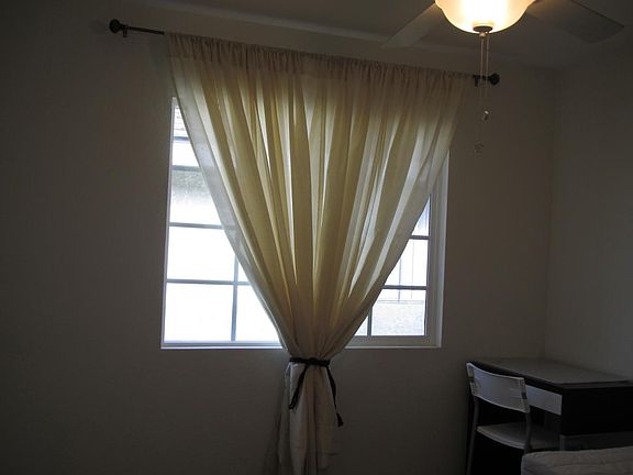 Bedroom 1: Large window