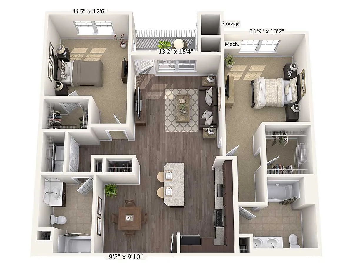 Floor plan B4