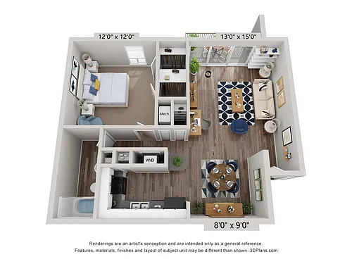 Floor plan A1