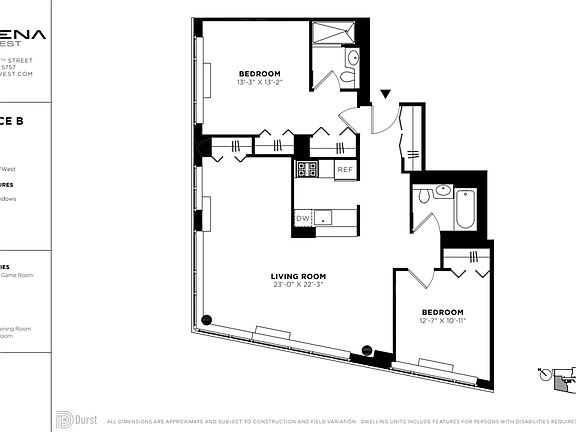 2nd image of 601 W 57th St APT 39B