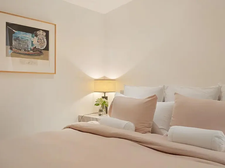 A peaceful atmosphere in each room.