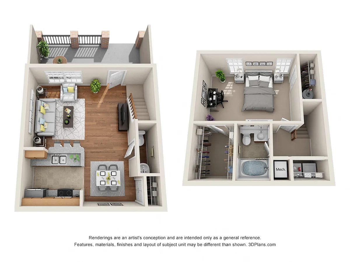 Floor plan The Addington