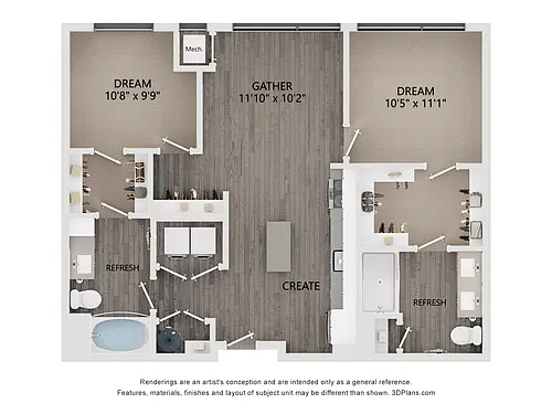 Floor plan D0901