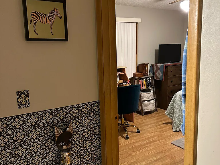 HALL TO BEDROOM