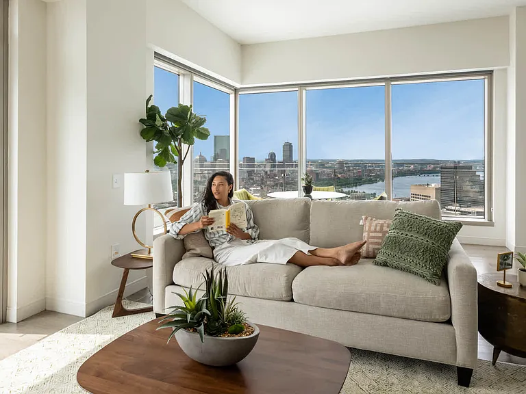 Living Room with Hard Surface Flooring