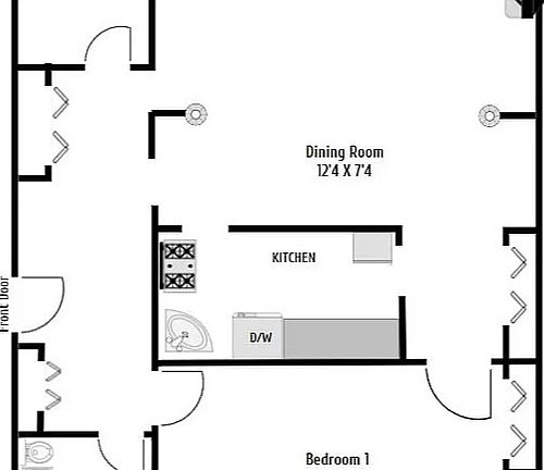 2nd image of 129 W 15th St APT 4