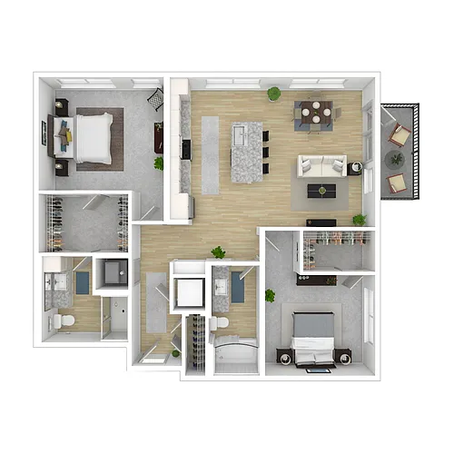 Floor plan Tailwind