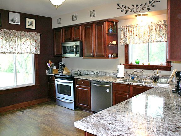 kitchen with all new cabinet