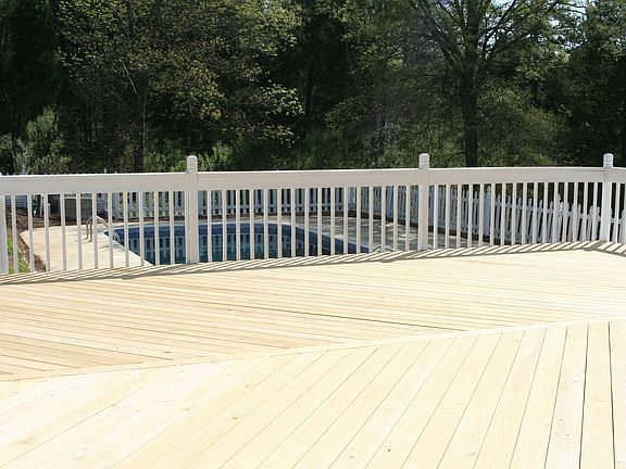 Deck Overlooking Pool