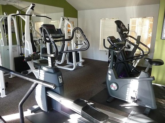 Exclusive fitness center.