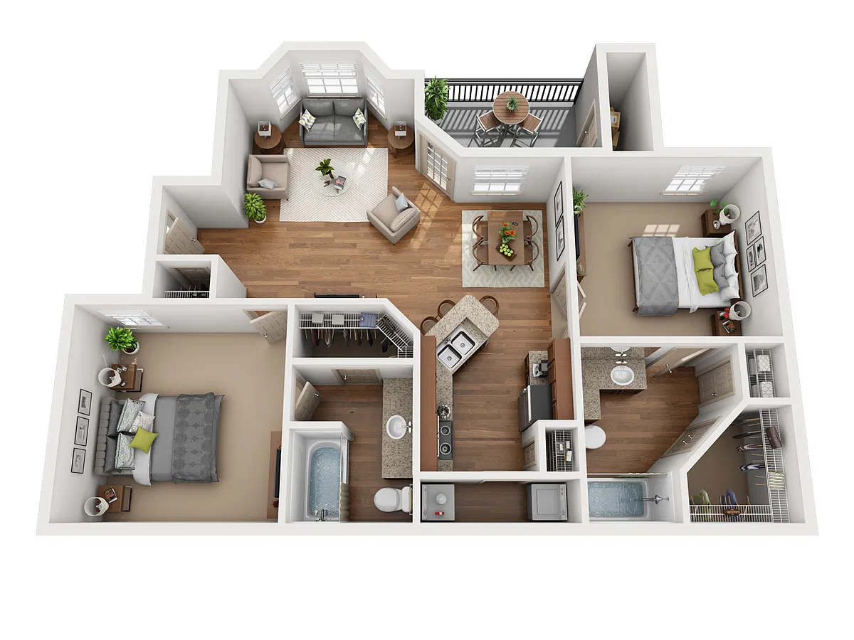Floor plan B2