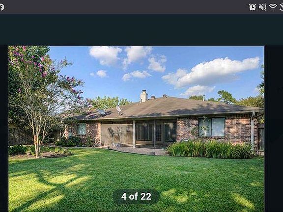 Large backyard for kids to run around in.