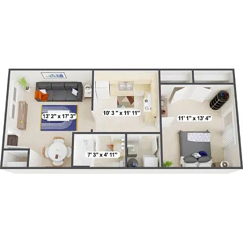 Floor plan The Austen