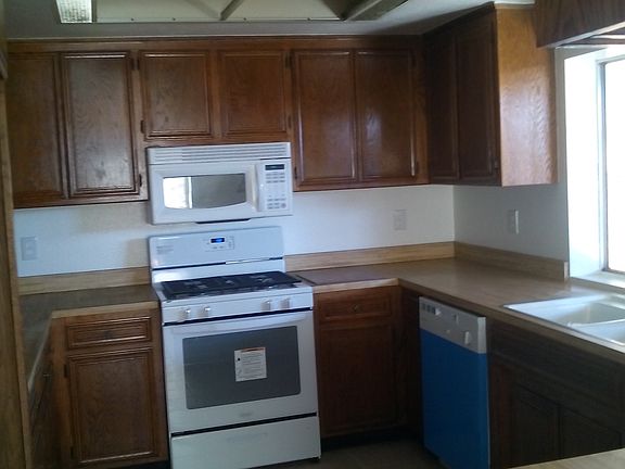 new stove; dishwasher