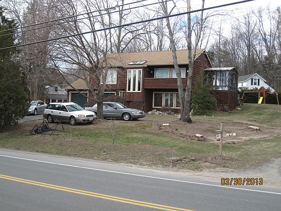 From sidewalk across Rt 66