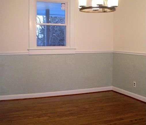 Dining room (faux paint)