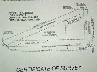 W Simmons Rd LOT 1, Guthrie, OK 73044