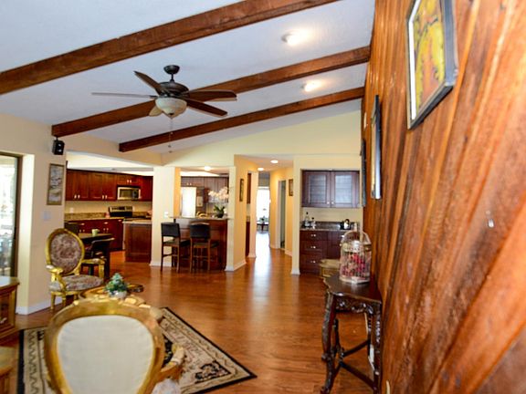 Family Room and Kitchen