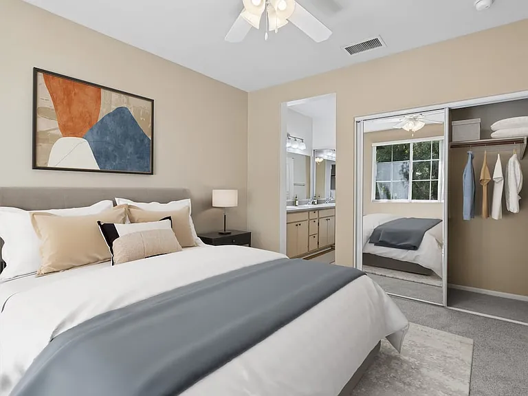 Classic Package I bedroom with carpet (select homes)