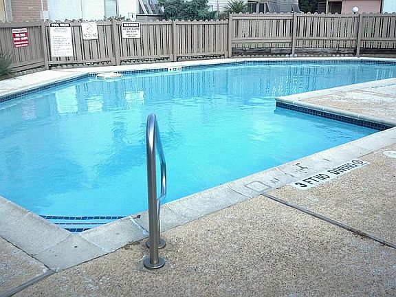 Come home to a sparkling pool.