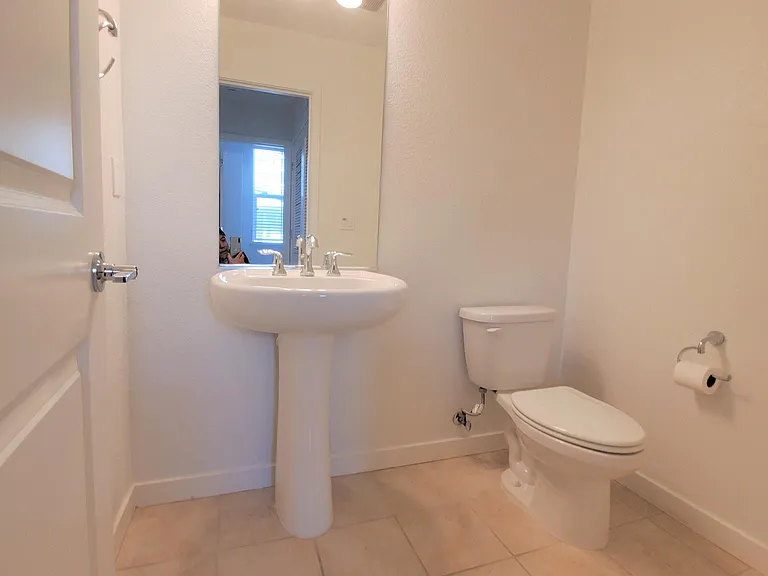 2nd floor half bath