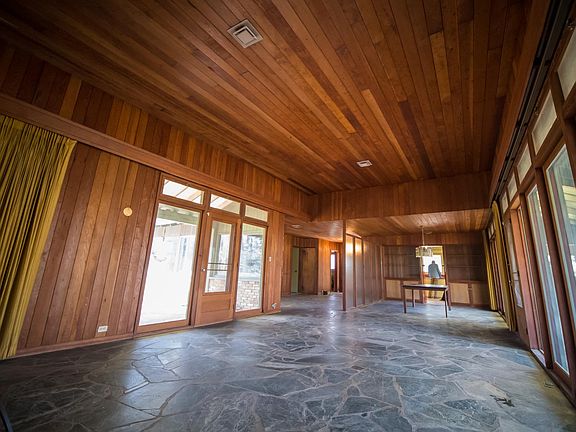 Living room and formal dining room
