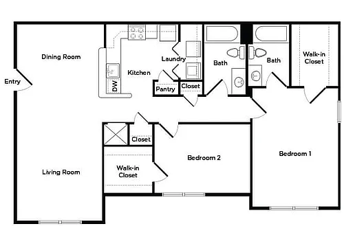 Floor plan B1