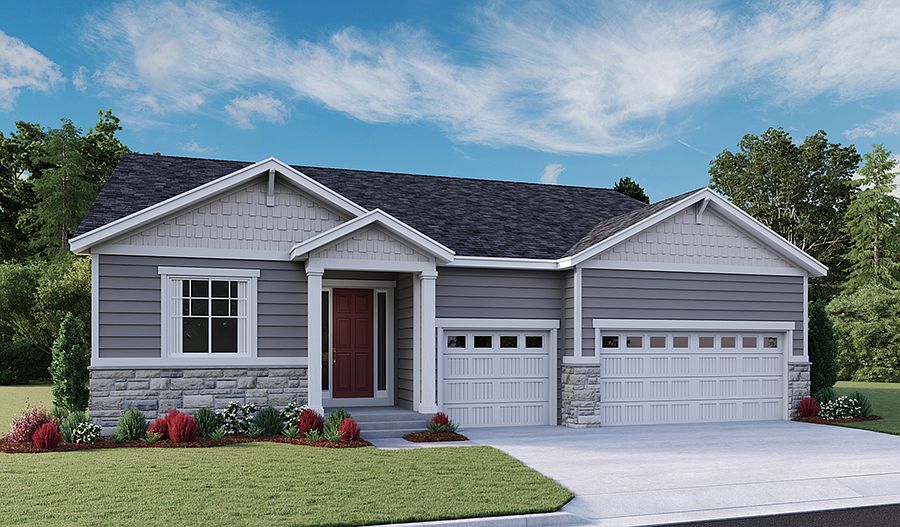 The Dearborn - Elevation A