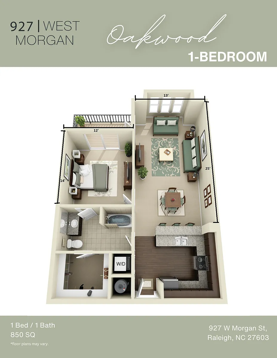 Floor plan Oakwood