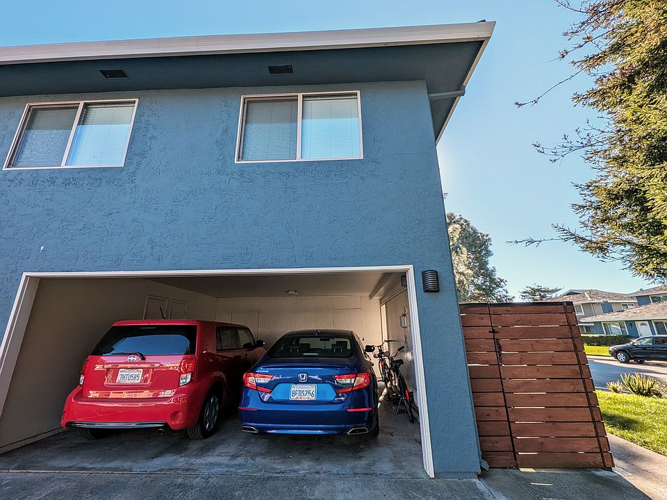 You get half of this carport and can park another car behind. There is also plenty of street parking for guests.