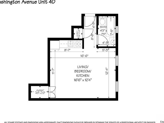 2nd image of 495 Washington Ave APT 4D