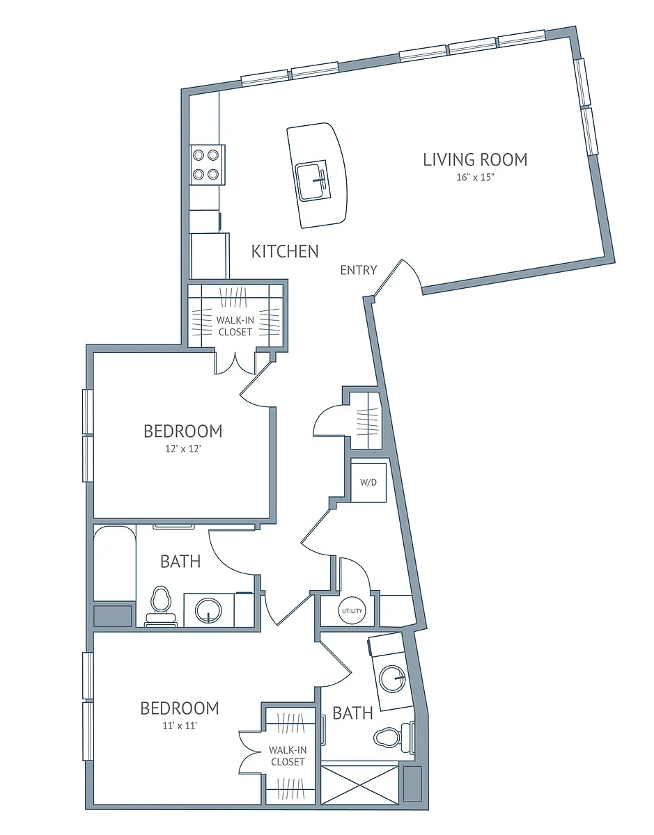 Floor plan Okeefe