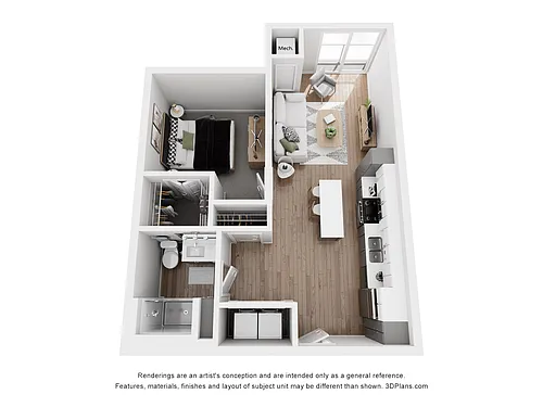 Floor plan B8