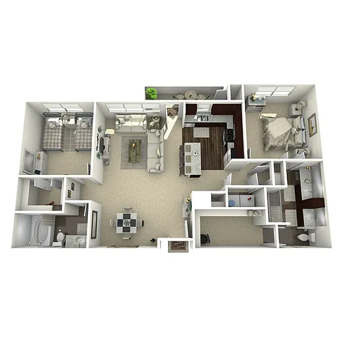 Floor plan D1HC